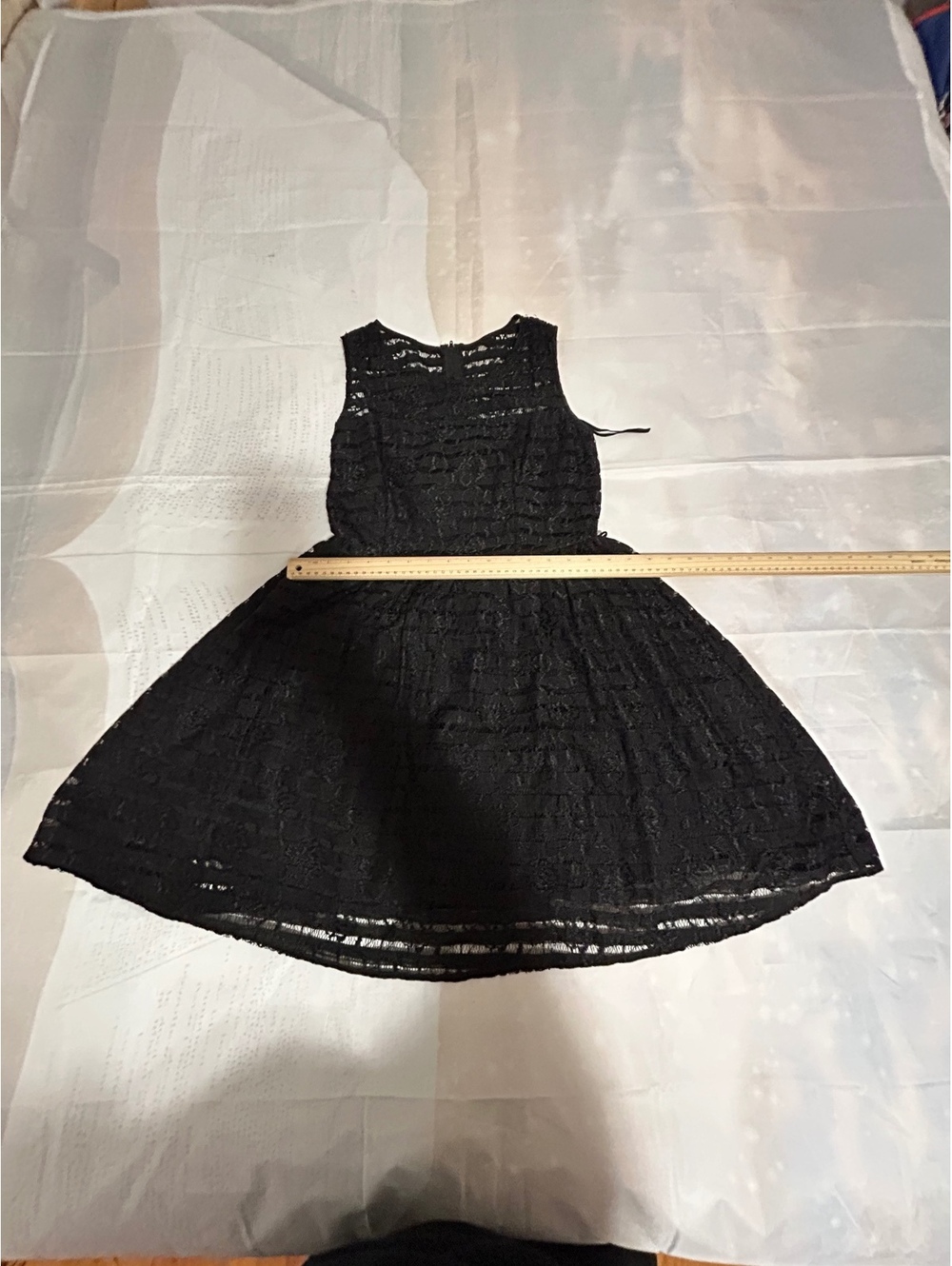 La Scala black sleeveless dress Clothing00138